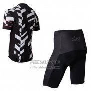 2015 Fietskleding Rapha Wit en Zwart 1 Korte Mouwen en Koersbroek